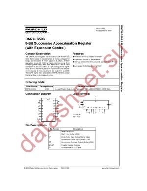 DM74LS503N datasheet  